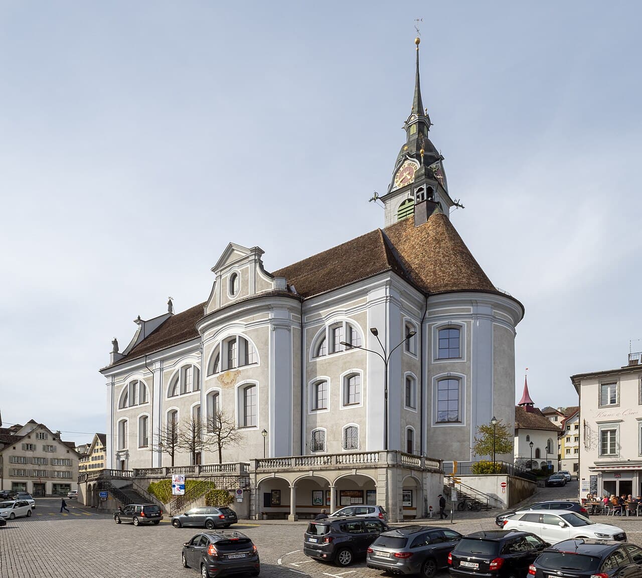Vue de Merlischachen, canton de Schwytz