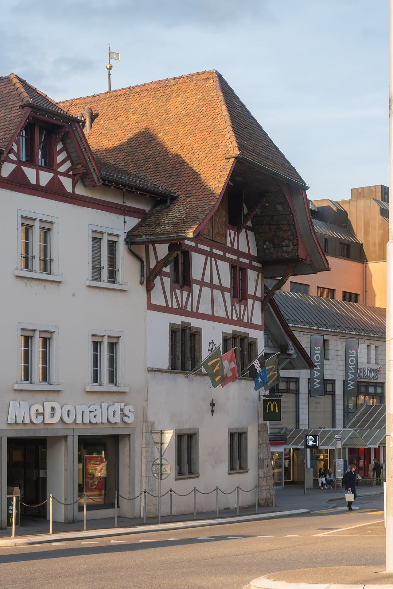 Vue de Möhlin, canton de Argovie
