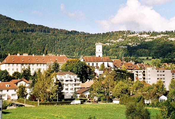 Vue de St-Brais, canton de Jura