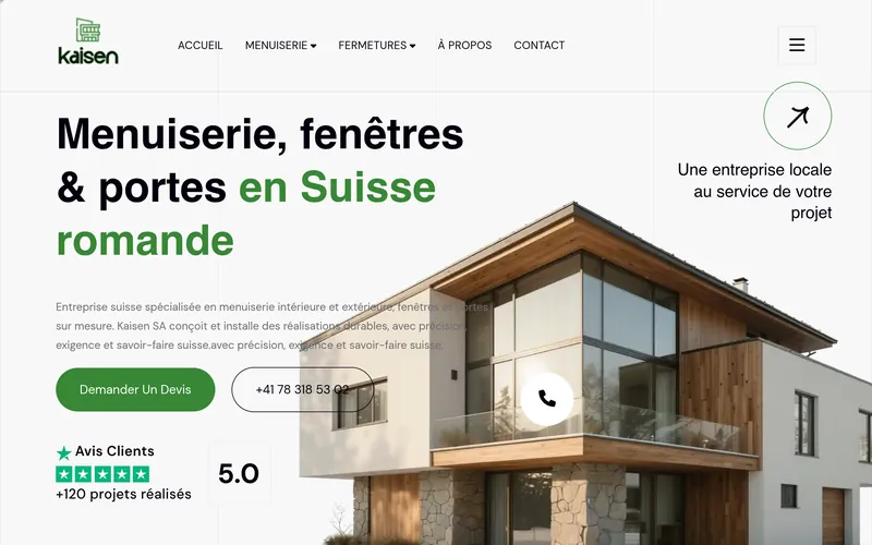 Aperçu du site Kaisen SA